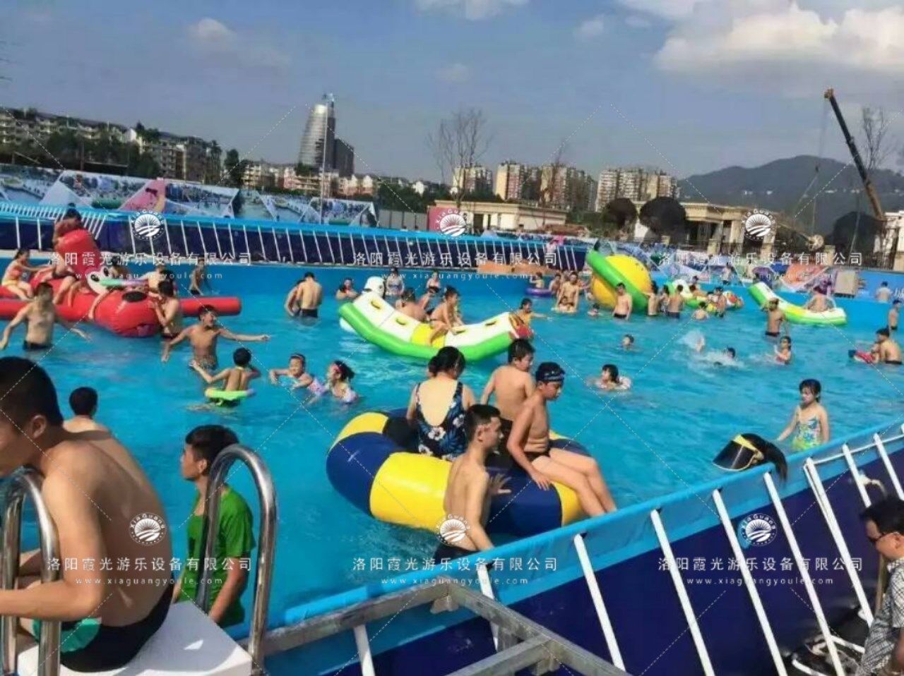 北京支架泳池